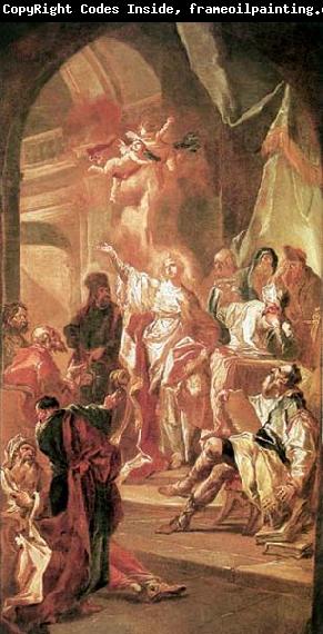 Kracker, Johann Lucas The Dispute between St Catherine of Alexandria and the Philosophers
